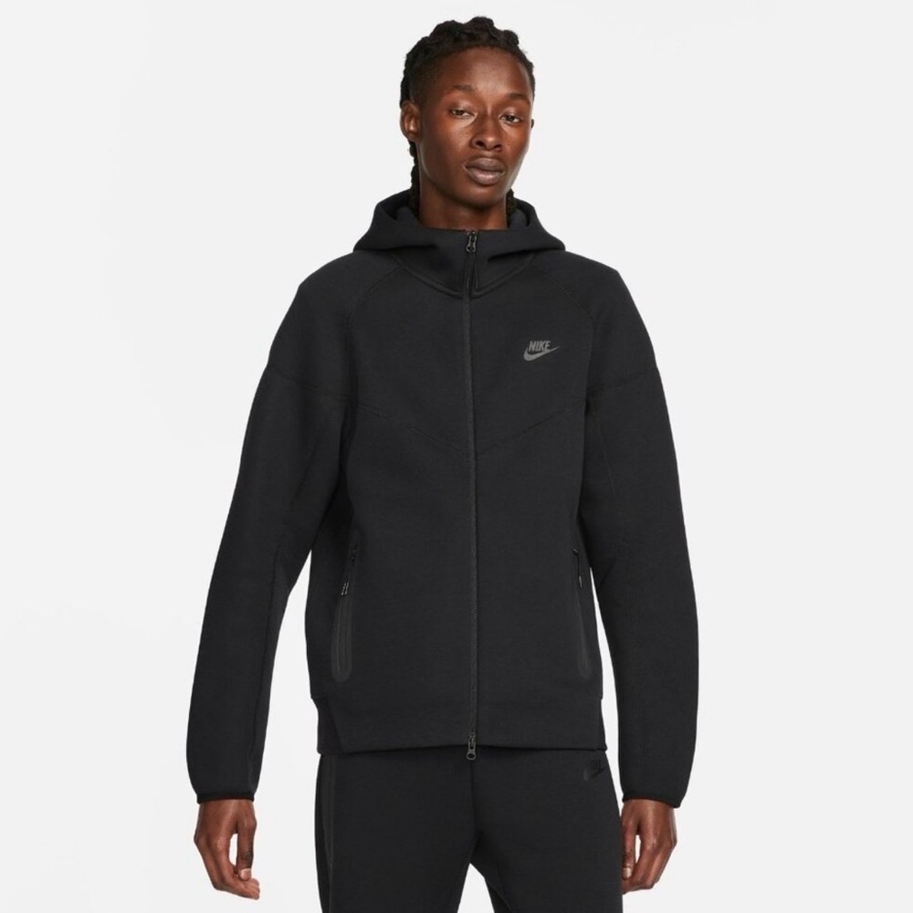 [FB7921-010] MENS NIKE SPORTSWEAR TECH FLEECE WINDRUNNER FULL-ZIP HOODIE 2XL